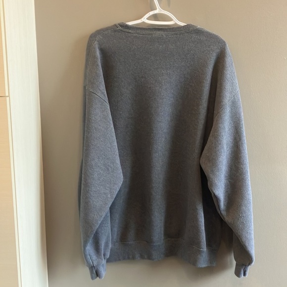 WARTBURG MOM Russell Athletic Iowa Long-sleeved Gray and Orange Sweater Size XL - Picture 10 of 13